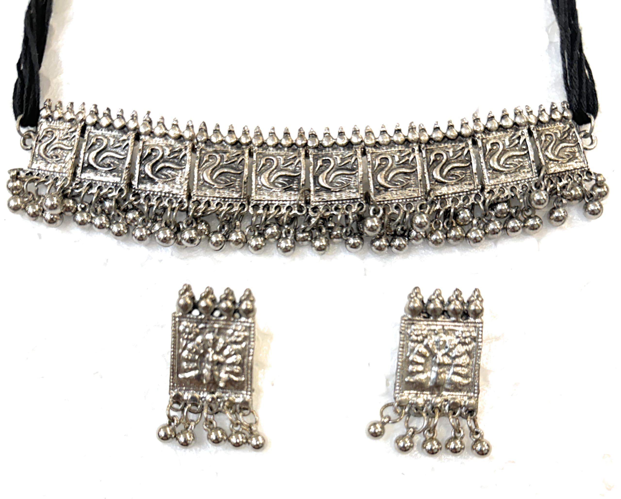 See full amazon price history chart for AGAAS ENTERPRISES Fashion Latest Stylish Afghani Oxidised Silver Tribal Choker Necklace Jewellery Set for Women &Girl AGAAS ENTERPRISES Fashion Latest Stylish Afghani Oxidised Silver Tribal Choker Necklace Jewellery Set for Women &Girl (B0D31HLXQ2) Amazon Price History, Amazon Price Tracker