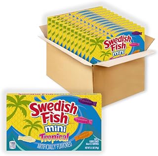 SWEDISH FISH Tropical Mini Soft & Chewy Gummy Candy