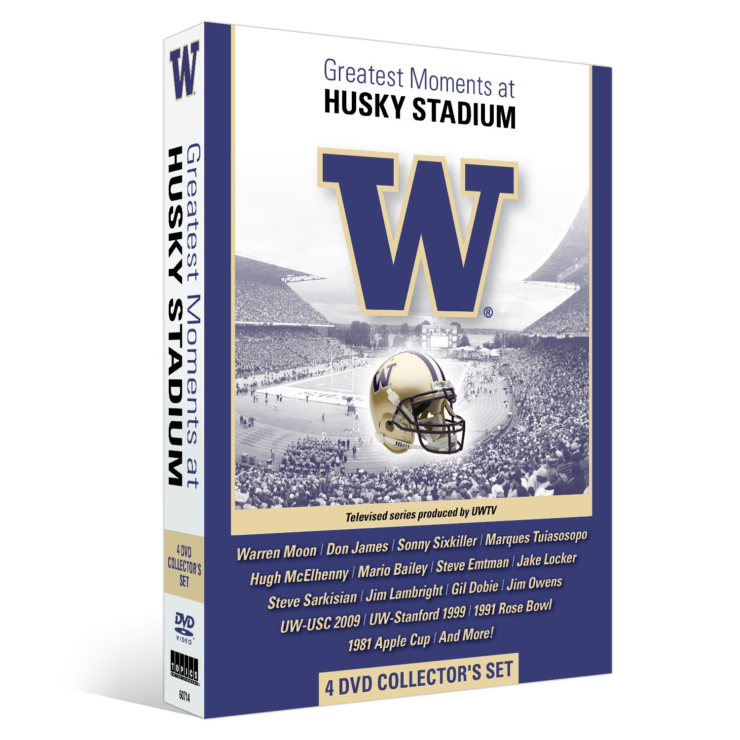 Husky Stadium Greatest Moments DVD histórico de fútbol americano importación Reino Unido