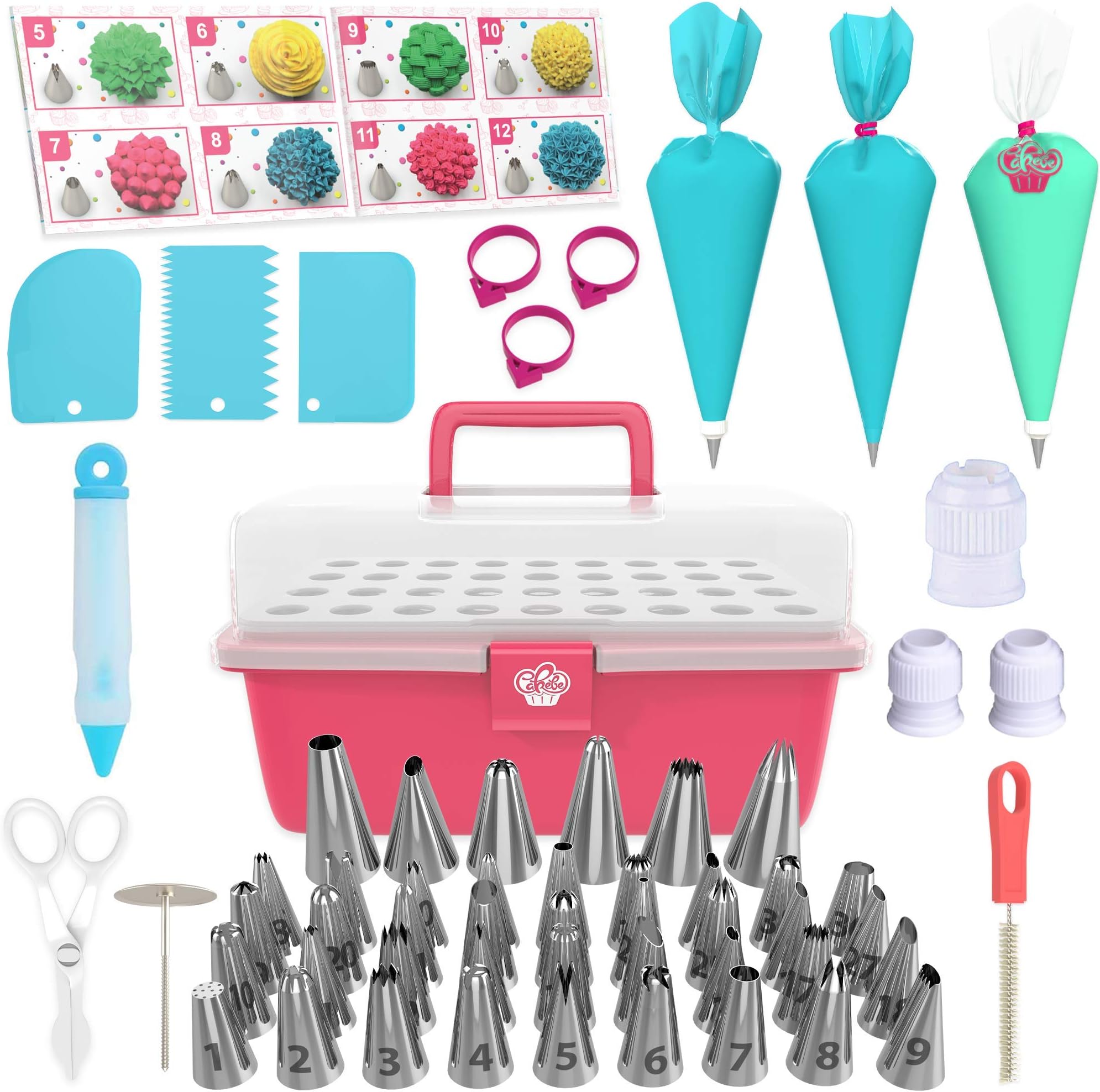 Cakebe 68 pcs Cake Decorating Kit