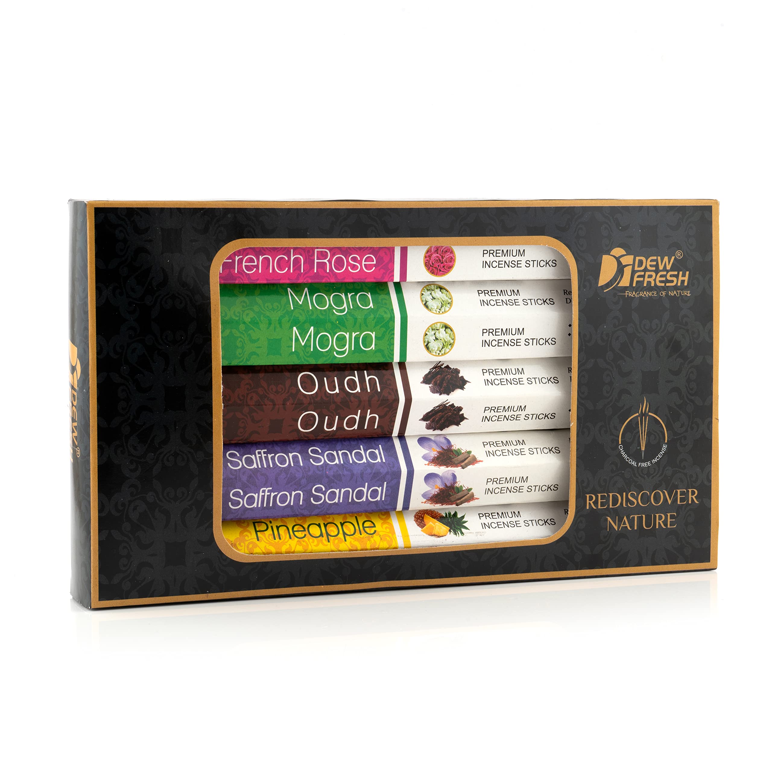 Gonesh Incense Sticks Antique Horror Black Velvet