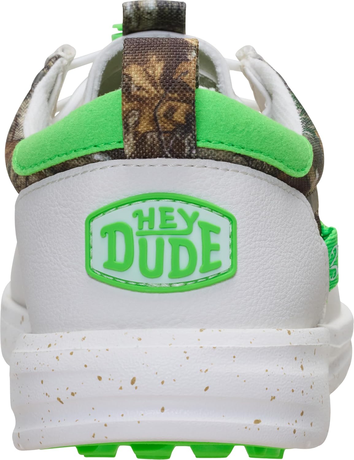 HEYDUDE Men's Realtree Edge Wally Slip On Golf Shoe | Spikeless Traction