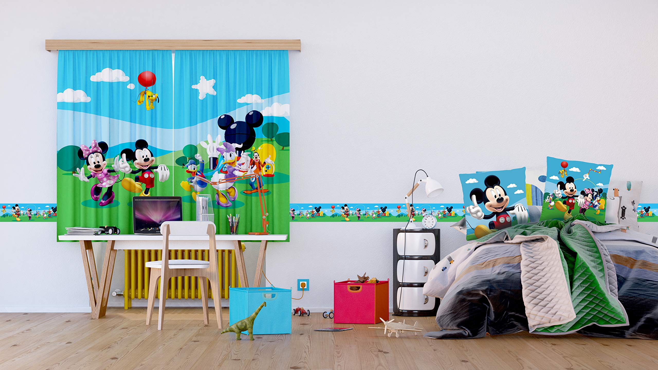 AG design FCS XL/4307 Rideau voilage pour chambre d'enfant