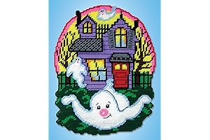 Design Works Crafts Haunted House Plastic Canvas Kit