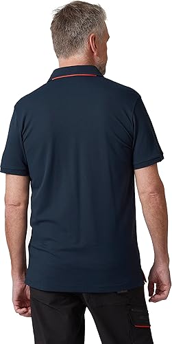 Vista 4 de Helly-Hansen Workwear Kensington Tech - Camisas polo para hombre, ligeras, transpirables, de manga corta, para alta movilidad
