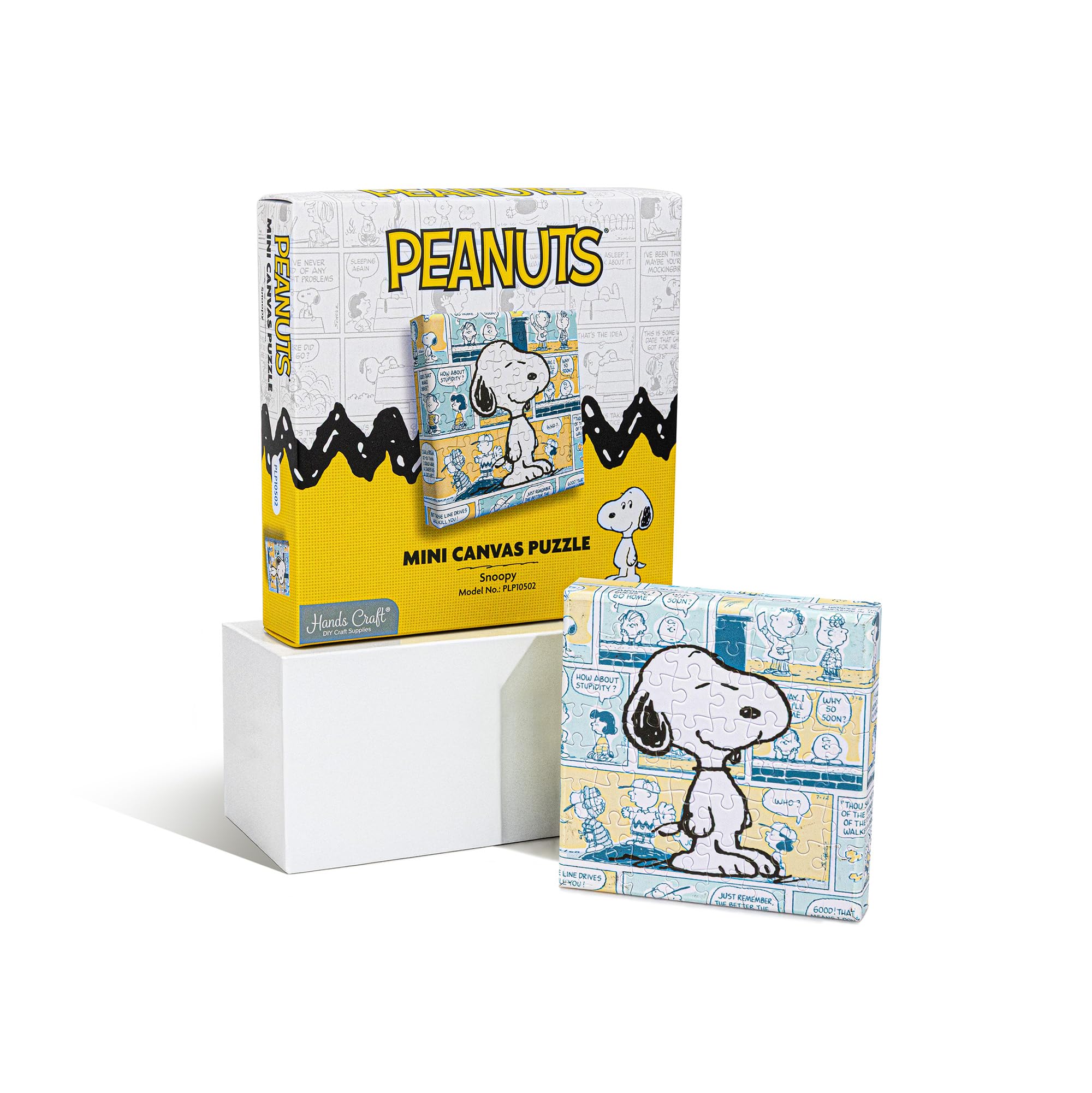 Amazon.co.jp: PEANUTS ミニキャンバスジグソーパズル 56ピース