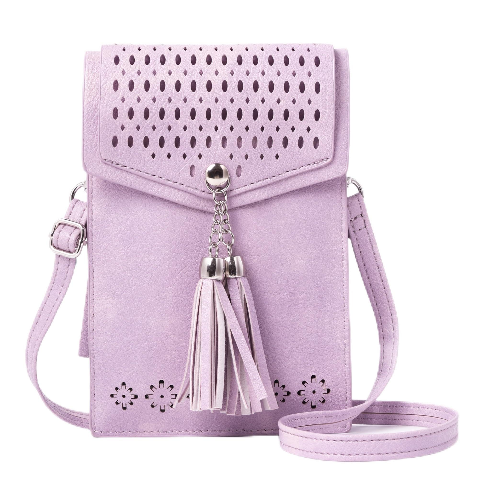 seOSTO Small Crossbody Bags For Women,Tassel Wallet Purse,Gifts For Teenage Girls