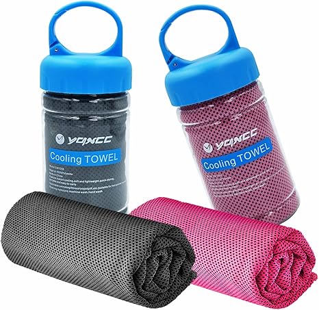 Review YQXCC 2 Pack Cooling Towel (47″x12″) Ice Towel for Neck, Soft Breathable Chilly Towel, Microfiber Cool Towel for Yoga, Golf, Gym, Camping, Running, Workout & More Activities Review YQXCC 2 Pack Cooling Towel (47″x12″) Ice Towel for Neck, Soft Breathable Chilly Towel, Microfiber Cool Towel for Yoga, Golf, Gym, Camping, Running, Workout & More Activities