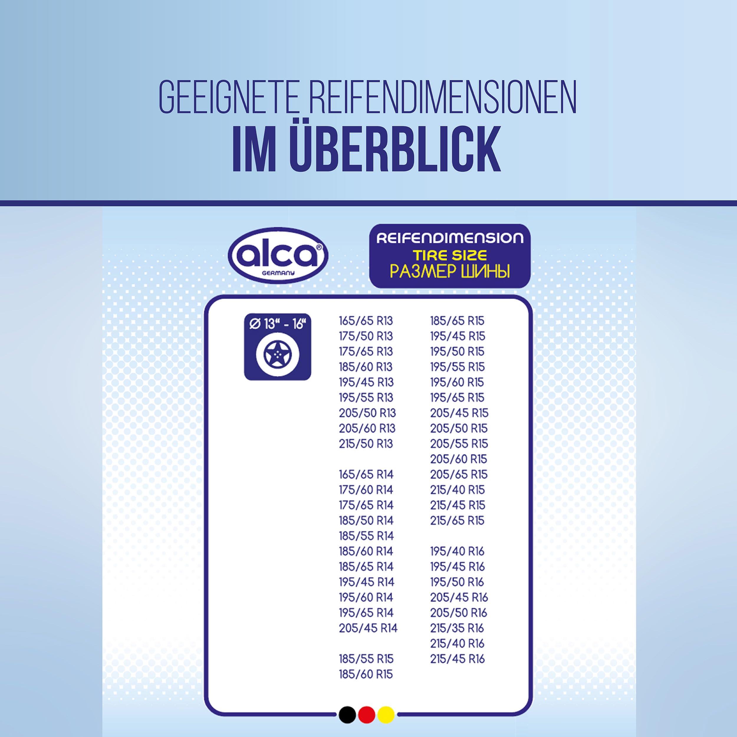 alca® Radkralle M Tresor Diebstahlschutz für Reifen 13–16 Zoll Sicherheitslevel 4 Wegfahrsperre Radmuttersicherung