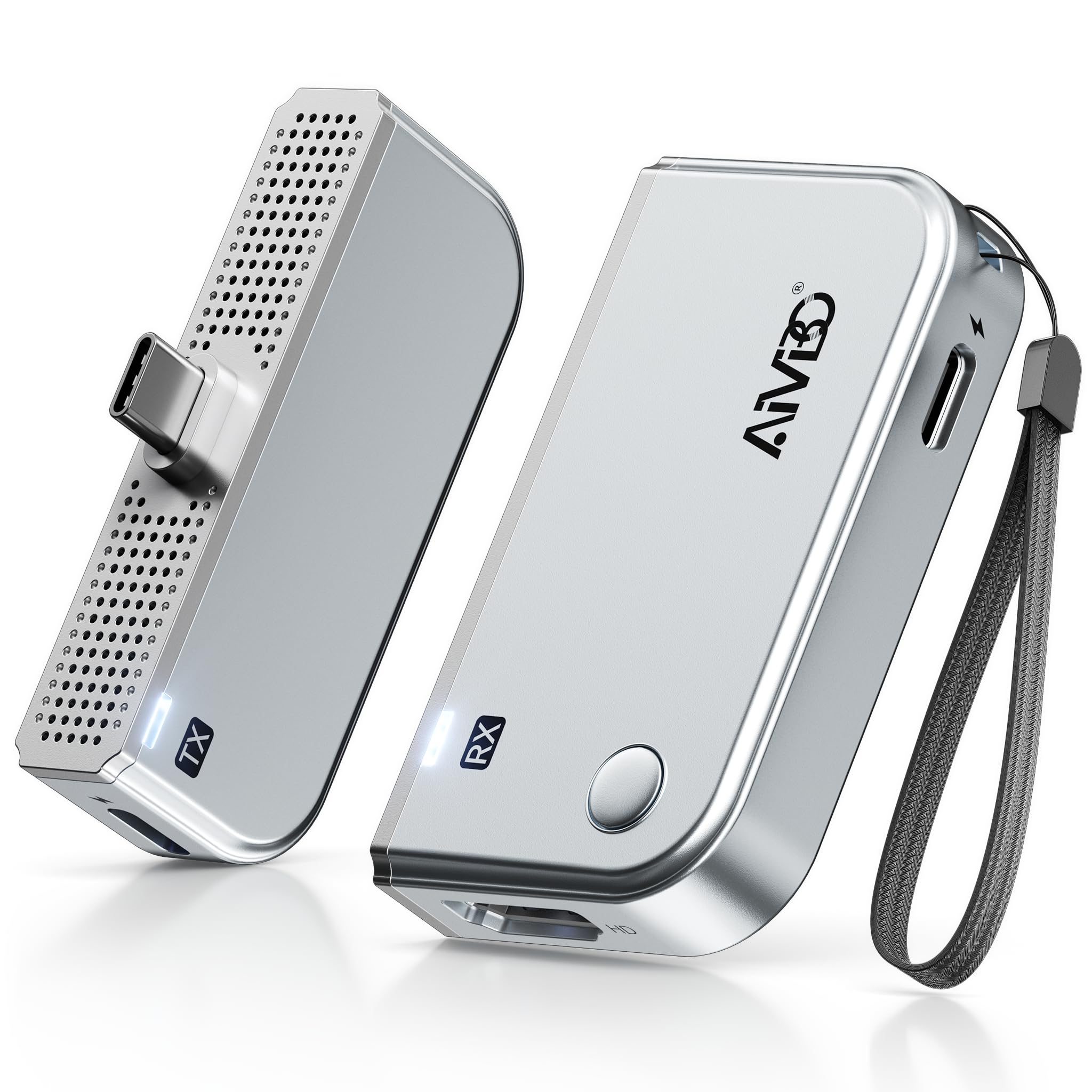 Type-C to HDMI Wireless Extender Kit, 5G 328FT Range Wireless Transmitter and Receiver, Cast Video &Audio from Smartphone/iPad/Laptop to TV/Monitor/Projector, Plug&Play, 4K Decode 1080P@60Hz Output-image-29