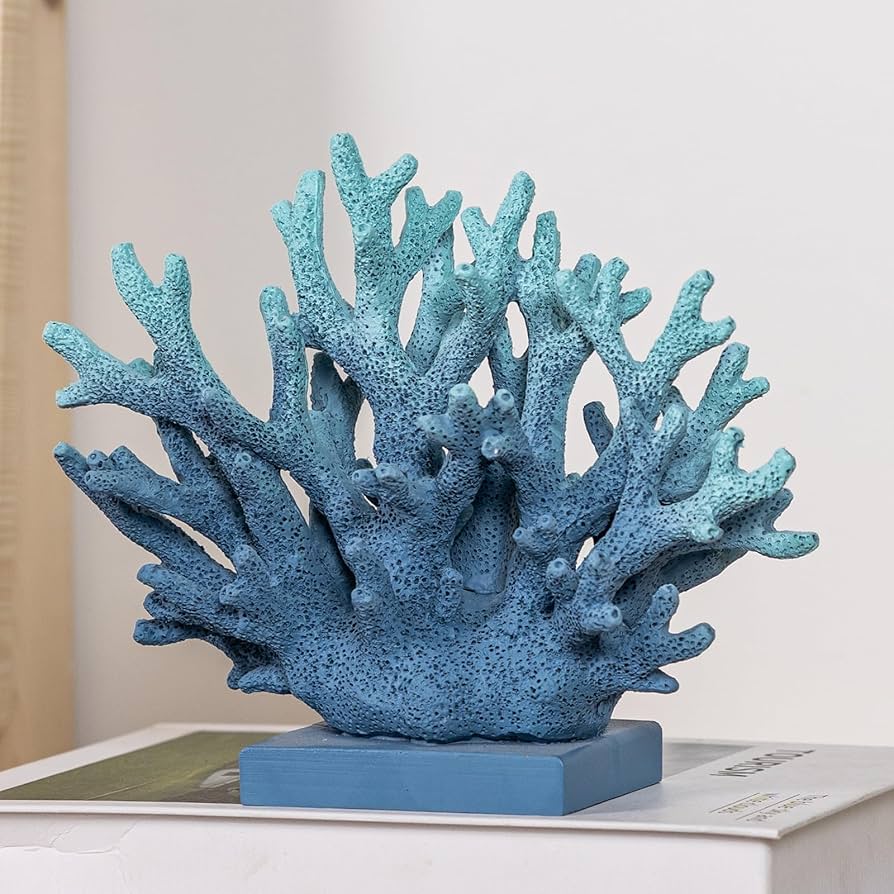 サンゴ　青珊瑚　ブルーコーラル　インテリア　オブジェ 楽天市場】【インテリア用珊瑚パーツ】ブルーリッジコーラル 青