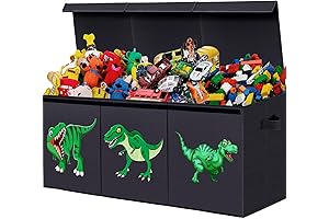 Dinosaur Toy Box Organizer For Boys Girls