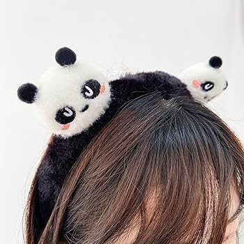 Amazon.co.jp: AEGYPIUS ぬいぐるみ パンダ ヘッドバンド パンダ