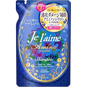 Amazon Kose コーセー ジュレーム アミノ シャンプー ノンシリコン アミノ酸 配合 エクストラモイスト つめかえ 400ml ジュレーム シャンプー 通販