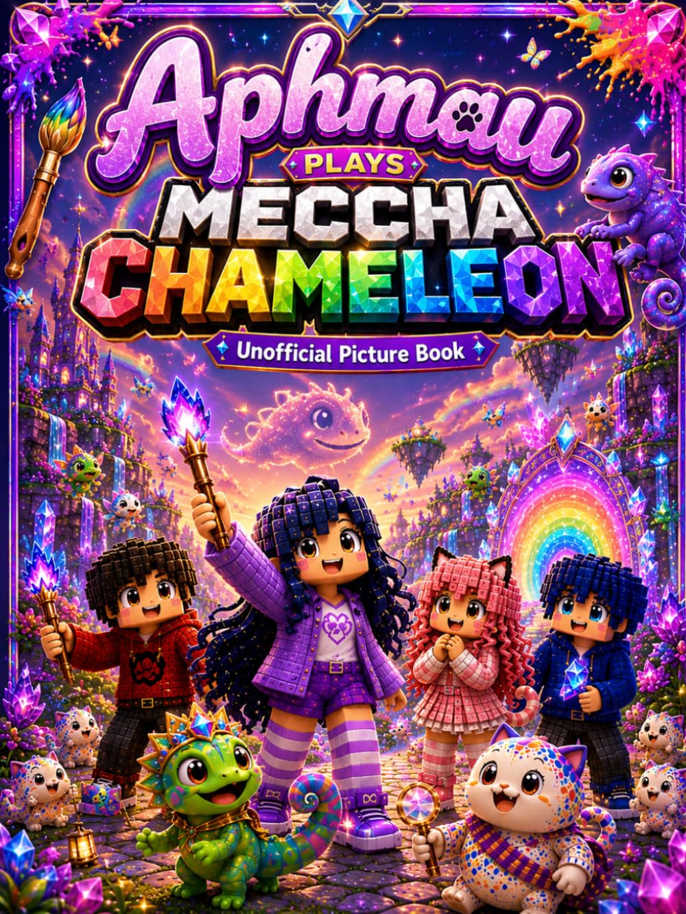 Aphmau Plays Meccha Chameleon (Unofficial Picture Book).