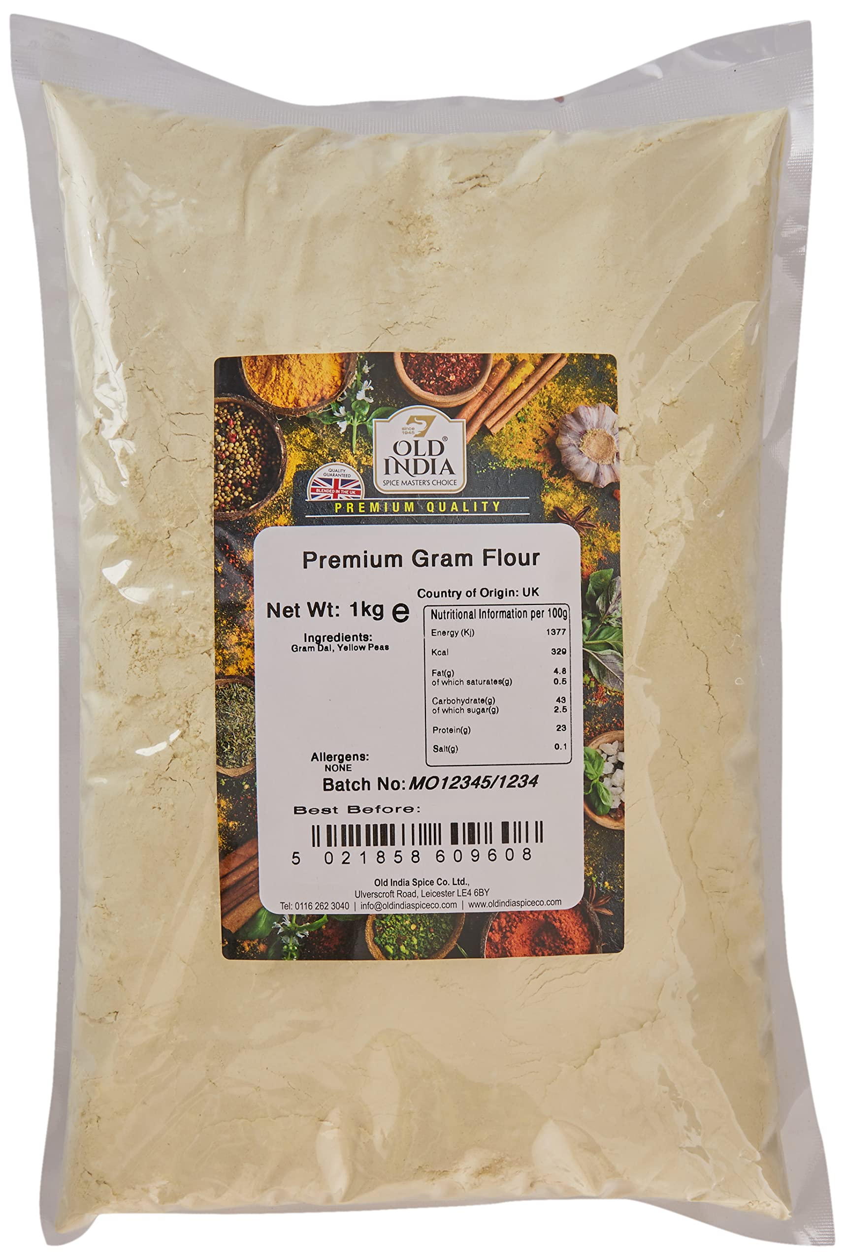 Old India Premium Gram Flour 1kg