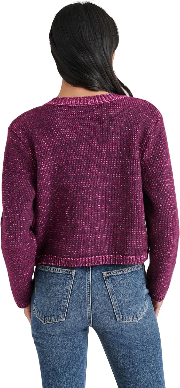 Steve Madden Women's Apparel Emelia Sweater Jacket - Image 3
