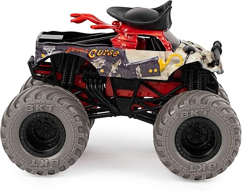 Miniatura 4 de Monster Jam, Into The Deep - Paquete de 3 camiones monstruo fundidos a presión, escala 124, Megalodon a escala 164 y Octon8er, juguetes para niños