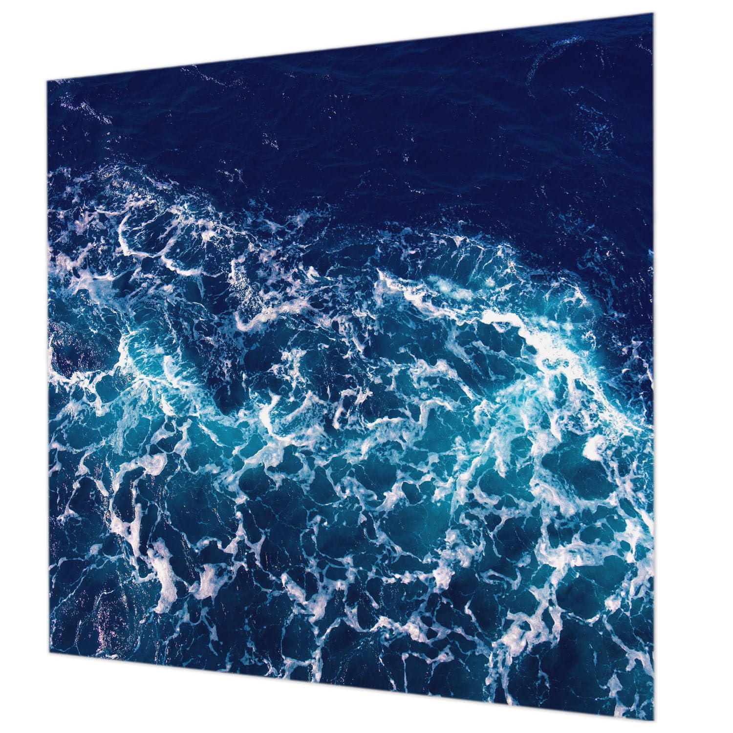 Pose murale pour chambre du décor mural intissé vagues de la mer 250cm