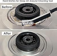 Vista 4 de Cepillo de limpieza multifuncional para hendiduras, herramientas para baño, cocina, azulejos, ventanas y ranuras para puertas, cepillos