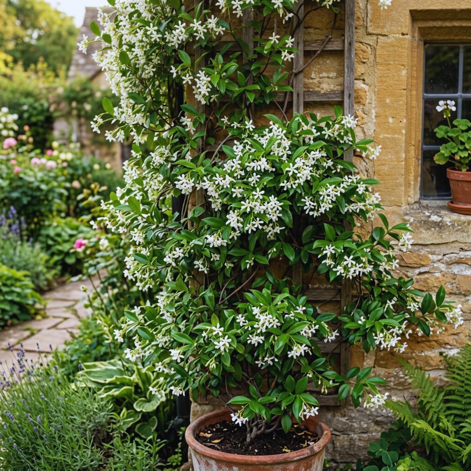 Amazon.com : 2 Blooming Jasmine Plants Live, Star Jasmine Live Plant, 5 to  7 Inc in Height, Climbing Jasmine Live Plant Outdoor or Indoor : Patio,  Lawn & Garden
