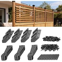 Louver Kit Metal,Heavy Duty Complete Set for Louver Shutters, Outdoor Blinds, Deck Sunblind Systems,black2set