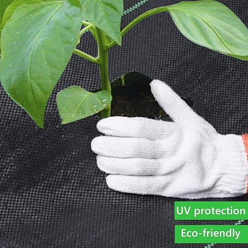 Miniatura 3 de Tela de jardín de 6 x 300 pies para jardín, resistente, tela bloqueadora de malezas, tela geotextil debajo de la grava, lona de jardín para evitar