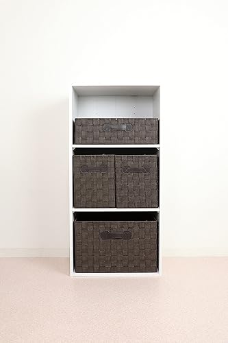 Miniatura 2 de Mizuno Japan MISM CESTA Fino - Cinturón de caja interior, mitad horizontal, marrón oscuro