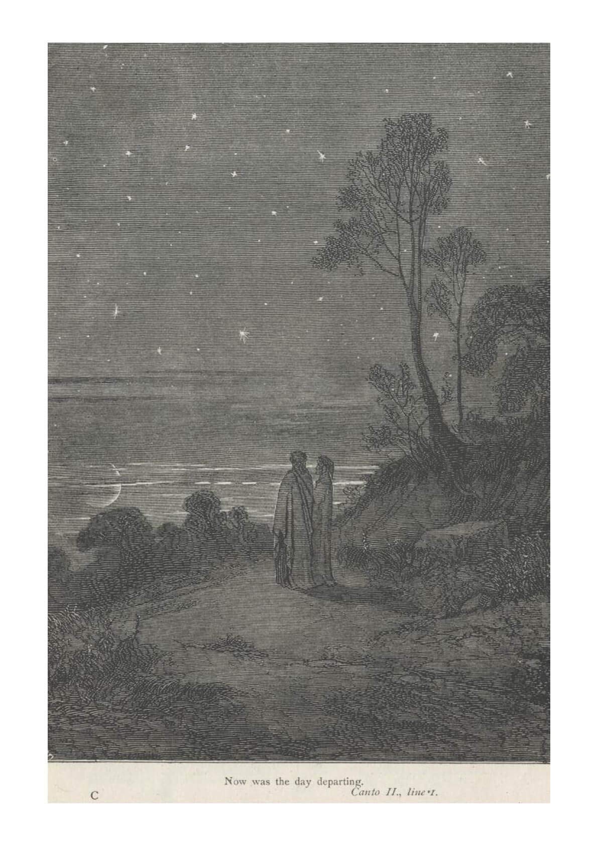 Poster Dante's Inferno Gustave Doré petite taille sans cadre