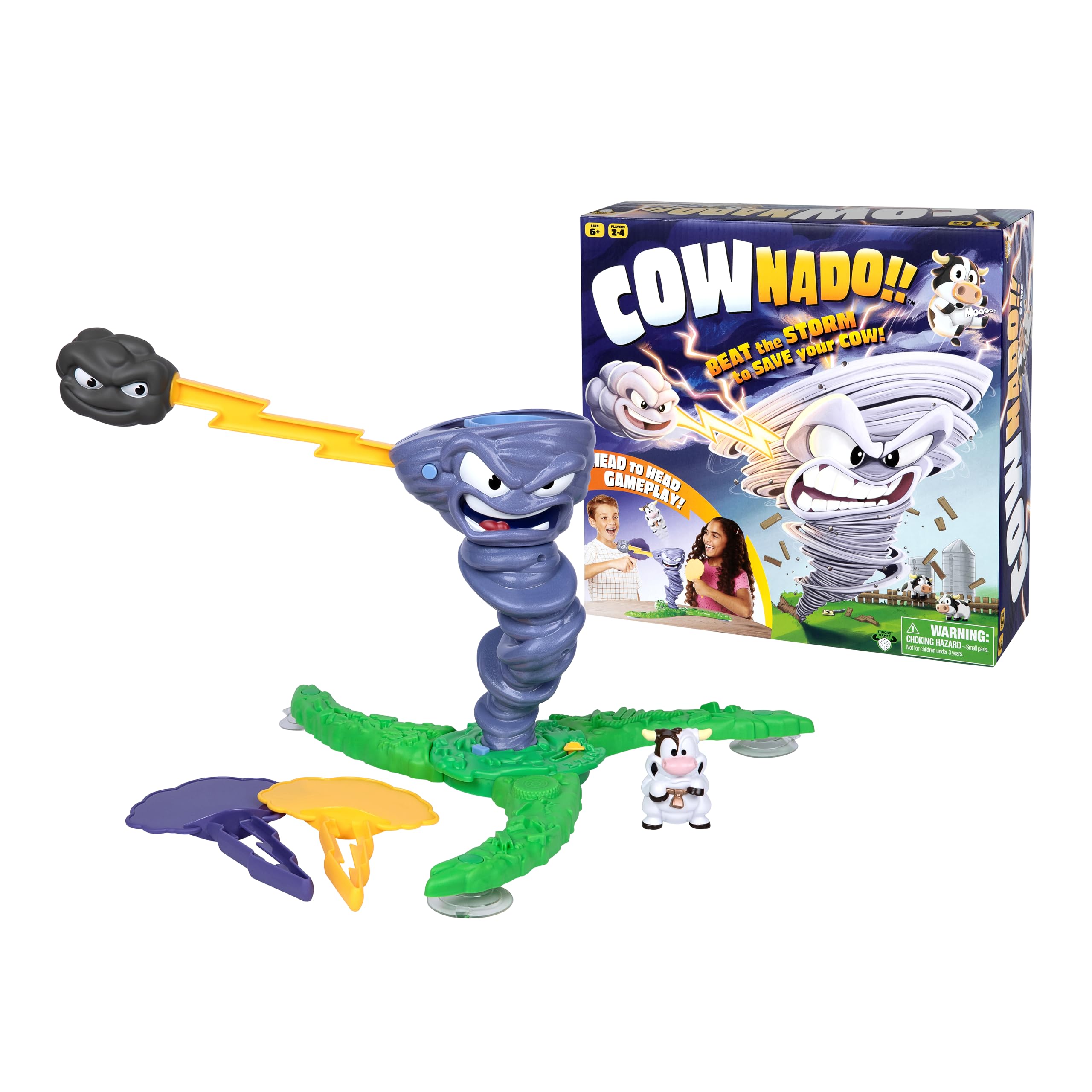 Cownado Is A Fun & Fast "Moooving" Tetherball-Style Table Game