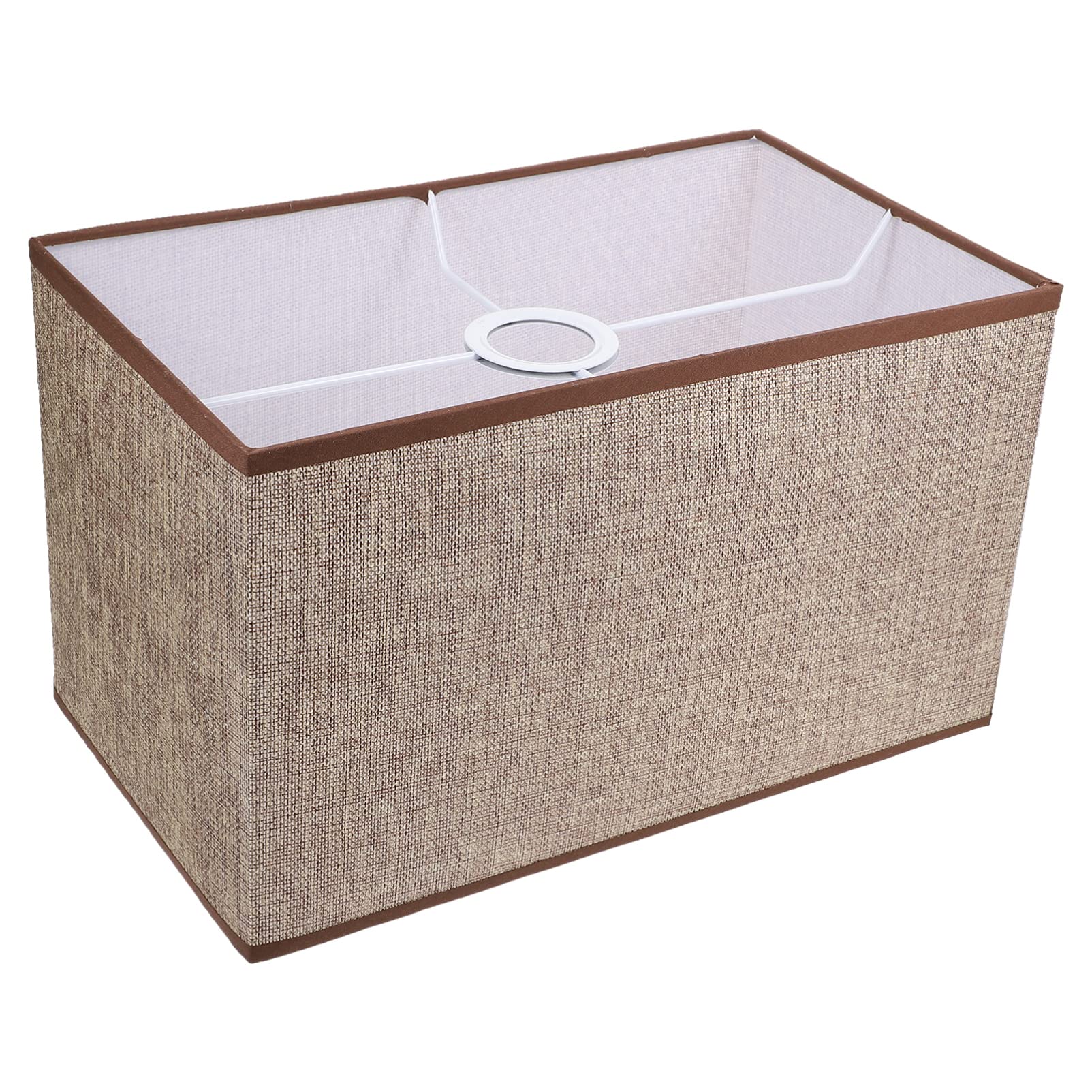 OSALADI Home Decor Linen Large Square Lamp Shade, Hand Crafted E27