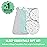 SwaddleMe by Ingenuity Comfort Pack Baby Swaddle Set, Size 0-3 Months, 5-14 Pounds, SwaddleMe Pod, Original Swaddle, Night Sack, 3pk - Mountaineer