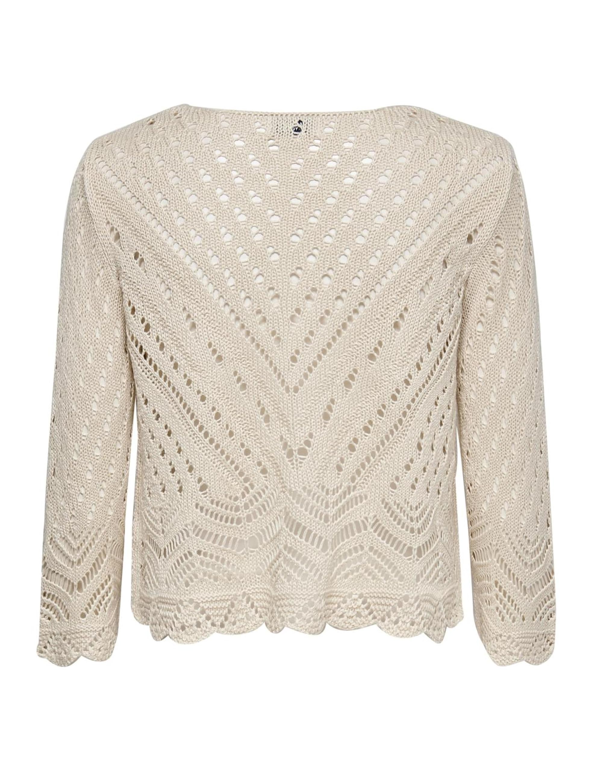 JDY Jdynew Sun 3/4 Cropped Pullover Knt Noos Camicia a V all'Uncinetto Donna (Pacco da 1)