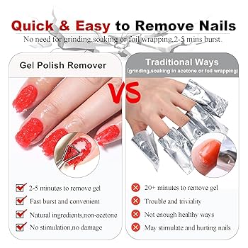 how to remove gel polish at home
