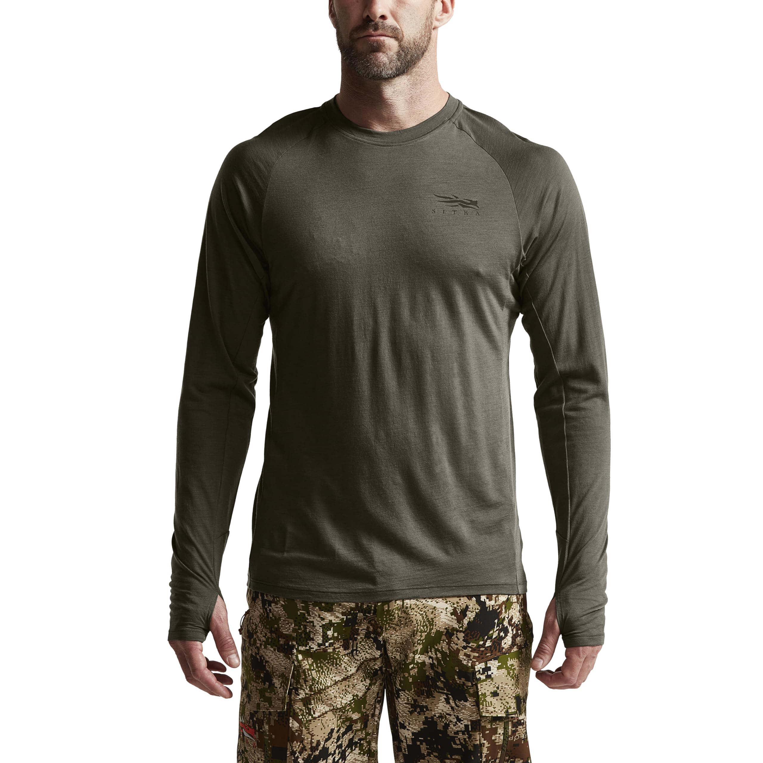 SITKA Gear Core Merino 120 - Camiseta de manga larga para hombre