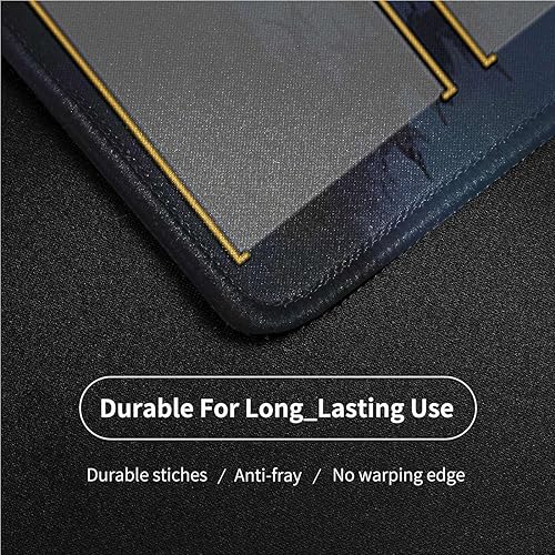 Miniatura 3 de Fantasy Black Lotus TCG - Tapete de juego de 24 x 14 pulgadas, tapete de juego para MTG, tapete de juego de cartas coleccionables MTG, superficie