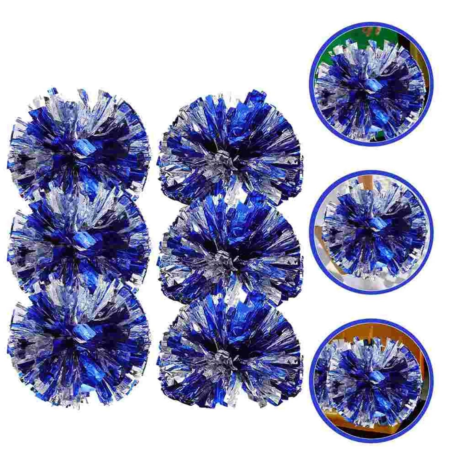 Lot de 14 pompons pom-pom girl en forme main Pour Cheerleading