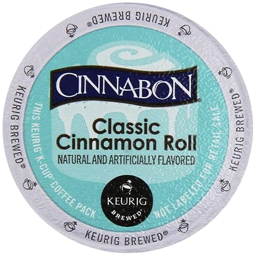 Cinnabon Classic Cinnamon Roll Coffee Keurig K-Cup, 36 unidades