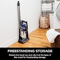 Vista 8 de Shark Rocket Lightweight Cordless Stick Vacuum (IX141), 7.5 lbs, Blue Iris (Renewed)