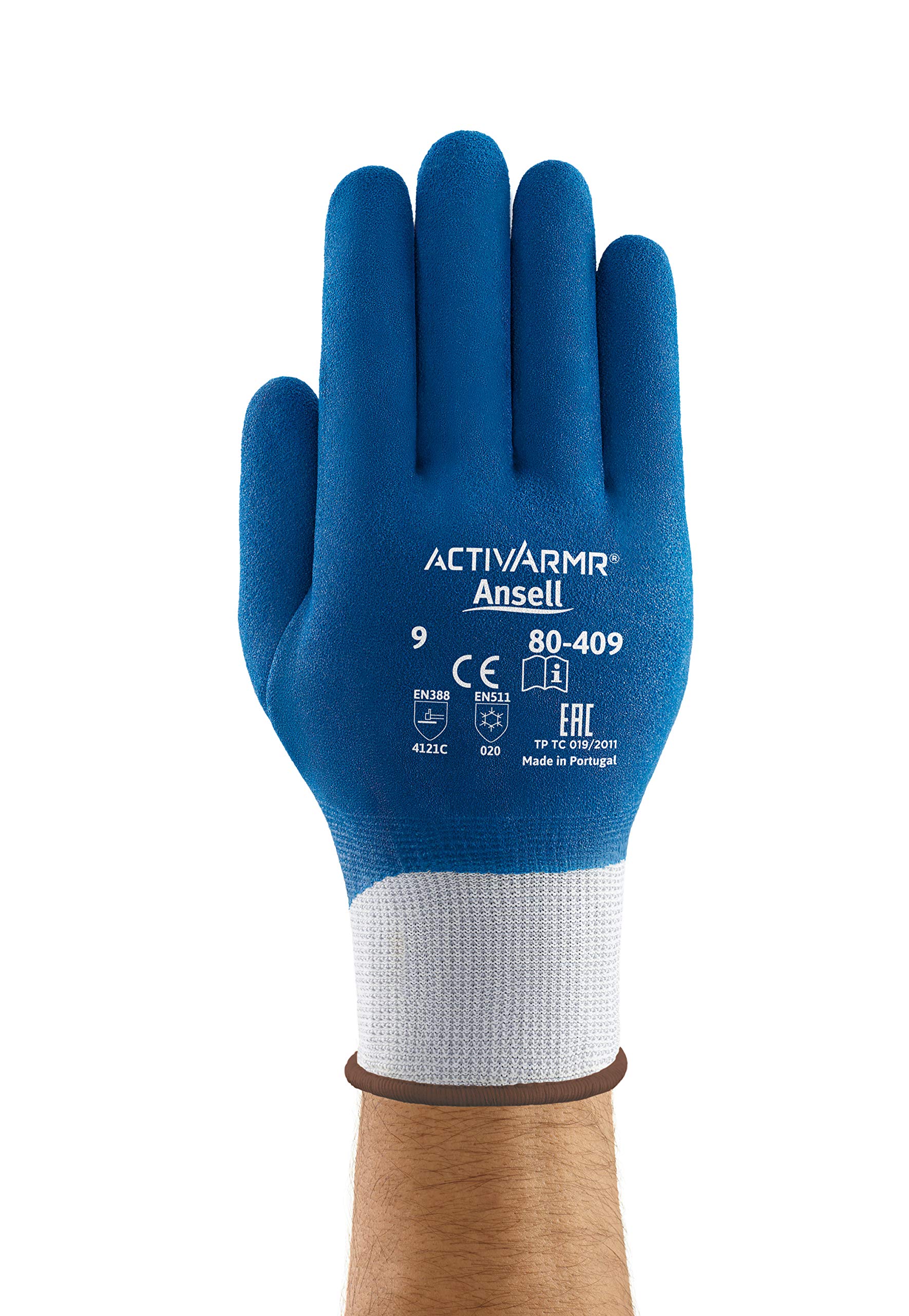 Ansell ActivArmr 80-409 Fines Especiales Guante, Protección Mecánica, Talla XL (6 Pares)