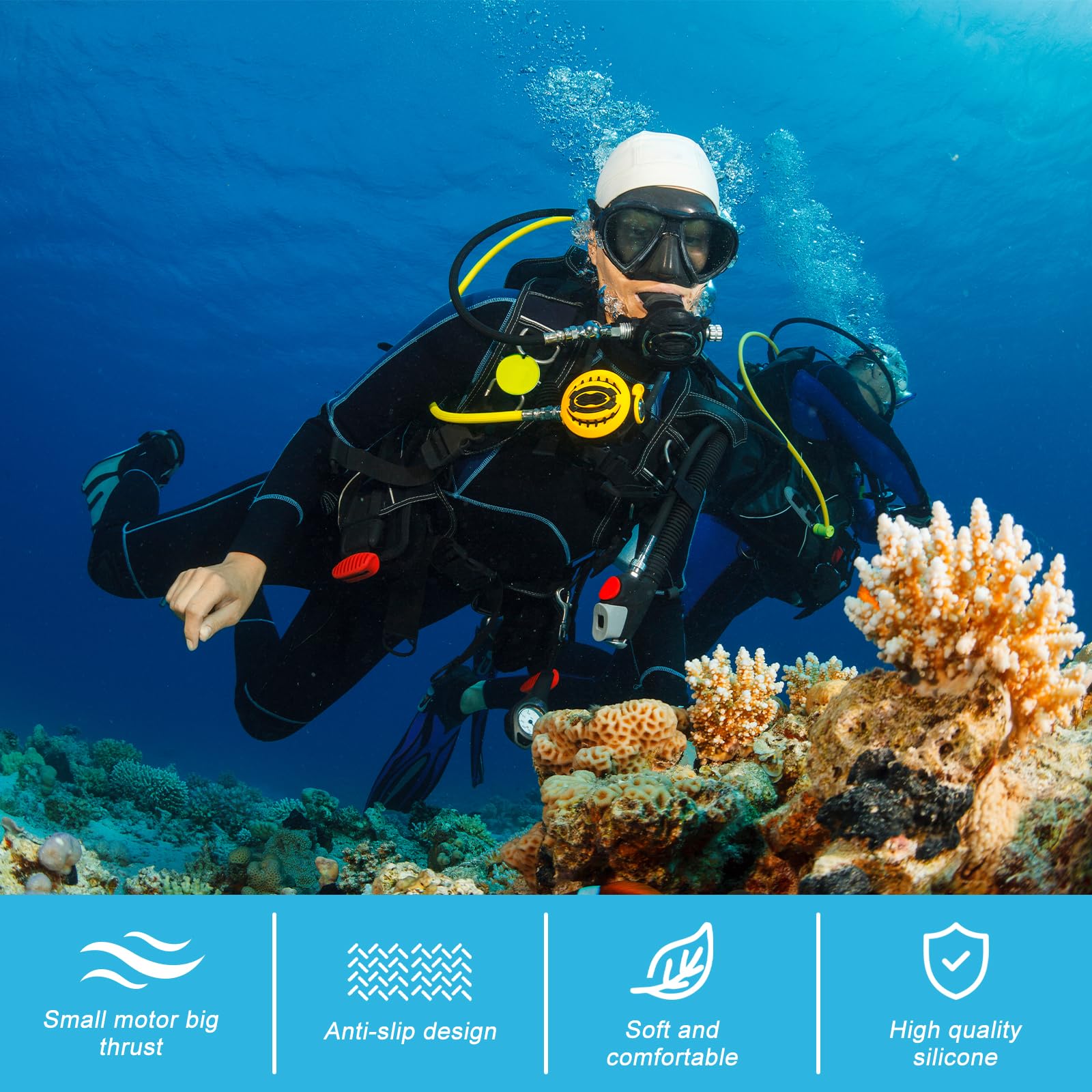 Pinne SEAC Fuga Per Sub E Apnea - Scarpetta Chiusa, Pala Rigida | Made In Italy - Foto 10