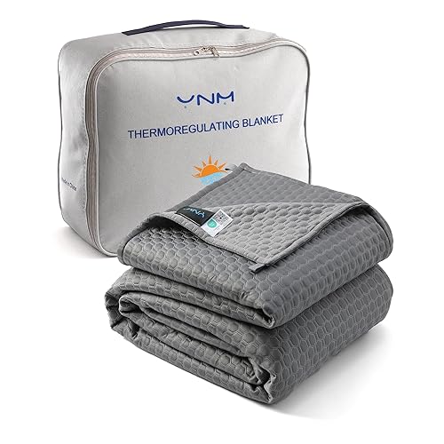 YnM Thermoregulating Blanket for Couples, Suit for Hot Sleeper and