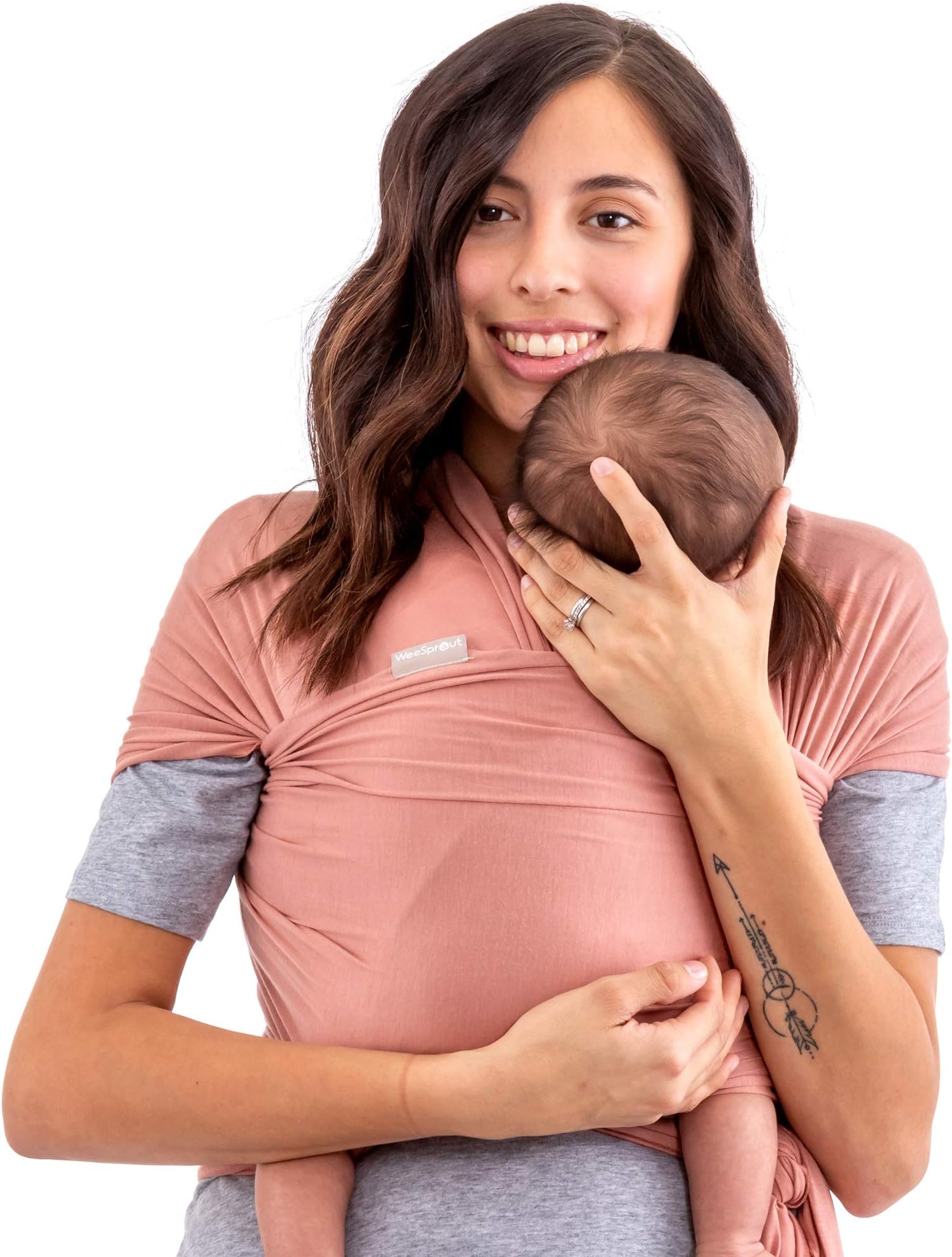 Sleepy Wrap Stretchy Ergonomic Baby Carrier Sling for