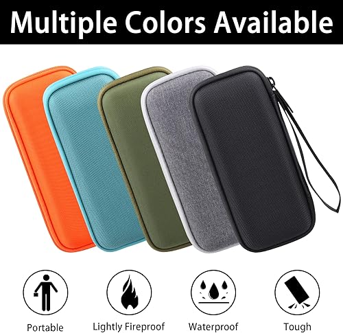 Miniatura 7 de Khanka Funda de viaje rígida de repuesto para altavoz Bluetooth inteligente portátil Sonos Roam (interior blanco)