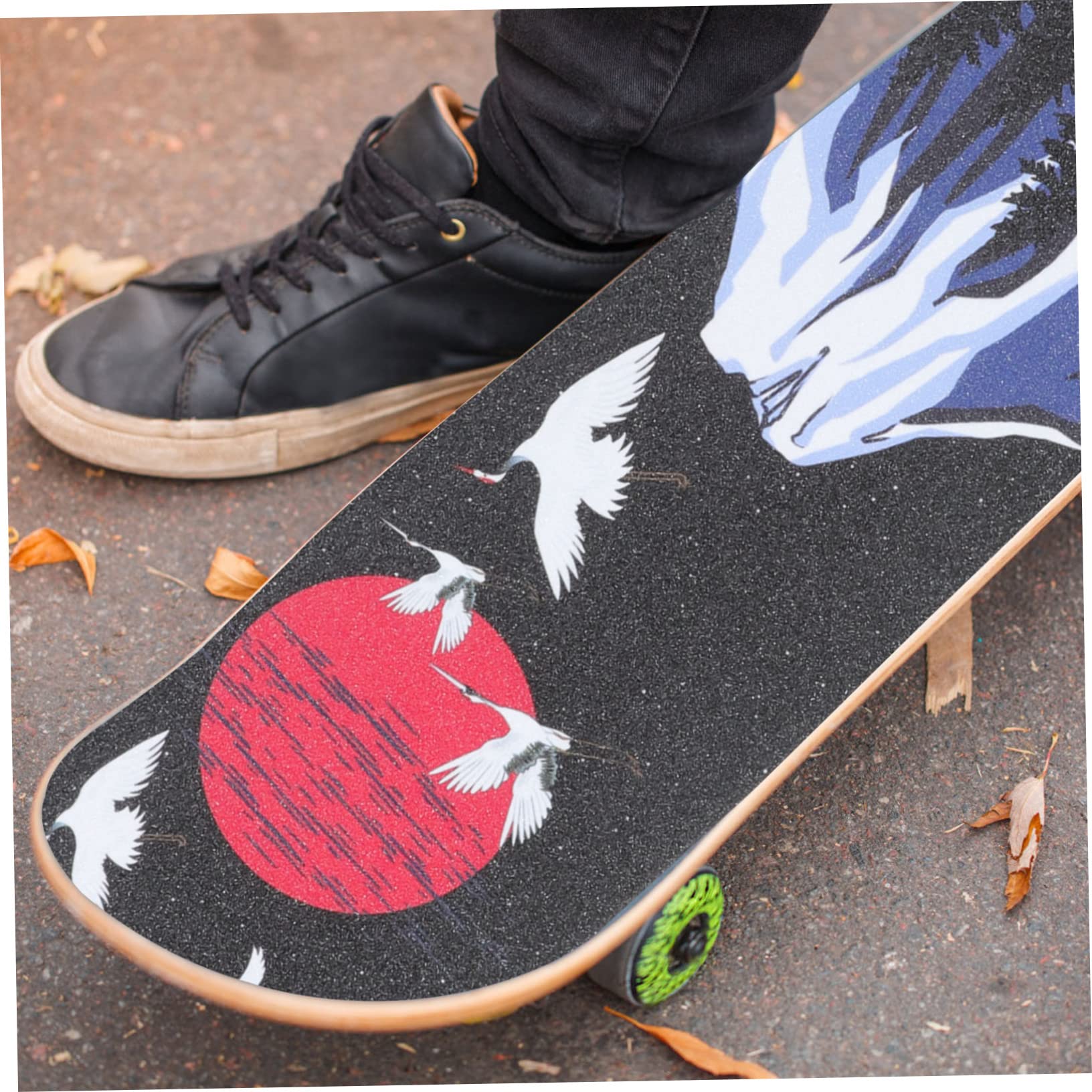 Yardwe 3stücke Bunte Rutschfeste Grip-tape Aufkleber Für Skateboards Wasserdichtes Selbstklebendes Sandpapier Für Scooter Und Mountainbikes Einfache Anwendung Blasenfrei Abnehmbar Kein