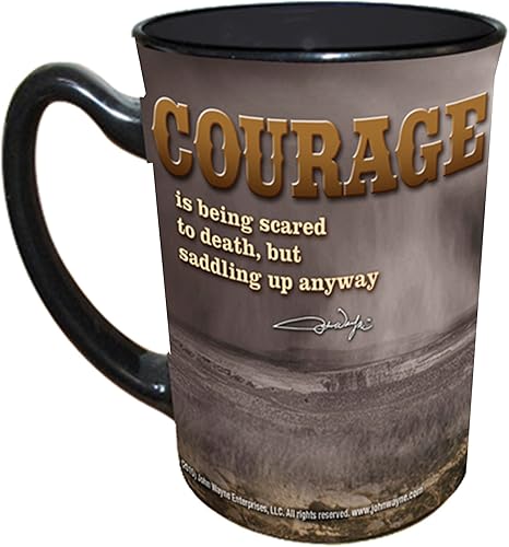 Miniatura 2 de Mid-South Products John Wayne - Taza de 16 onzas, Courage Storm