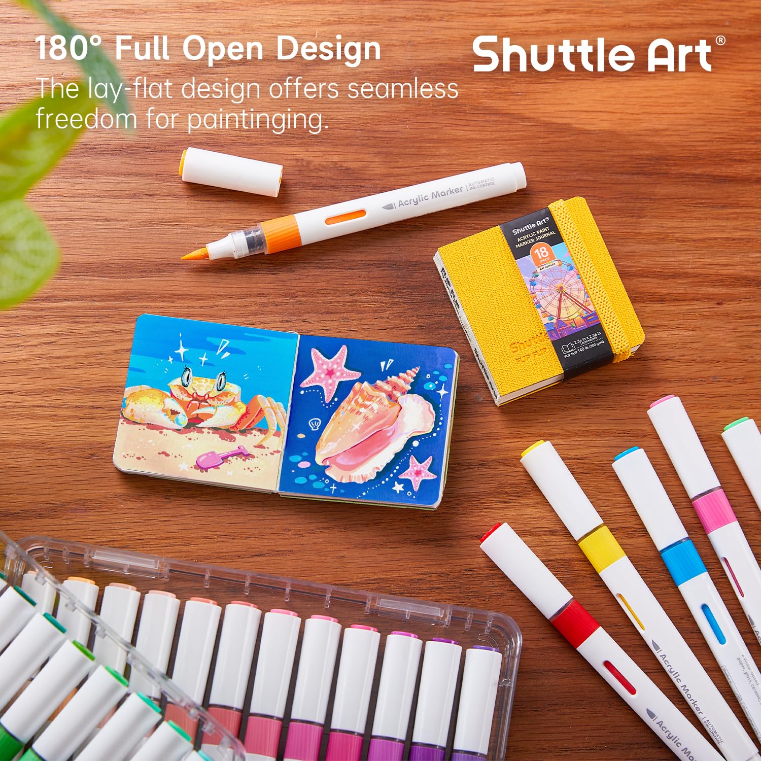 Acrylic Sketchbook - 2 Pack for Markers & Paint -6 Acrylic Sketchbook - 2 Pack for Markers & Paint -6