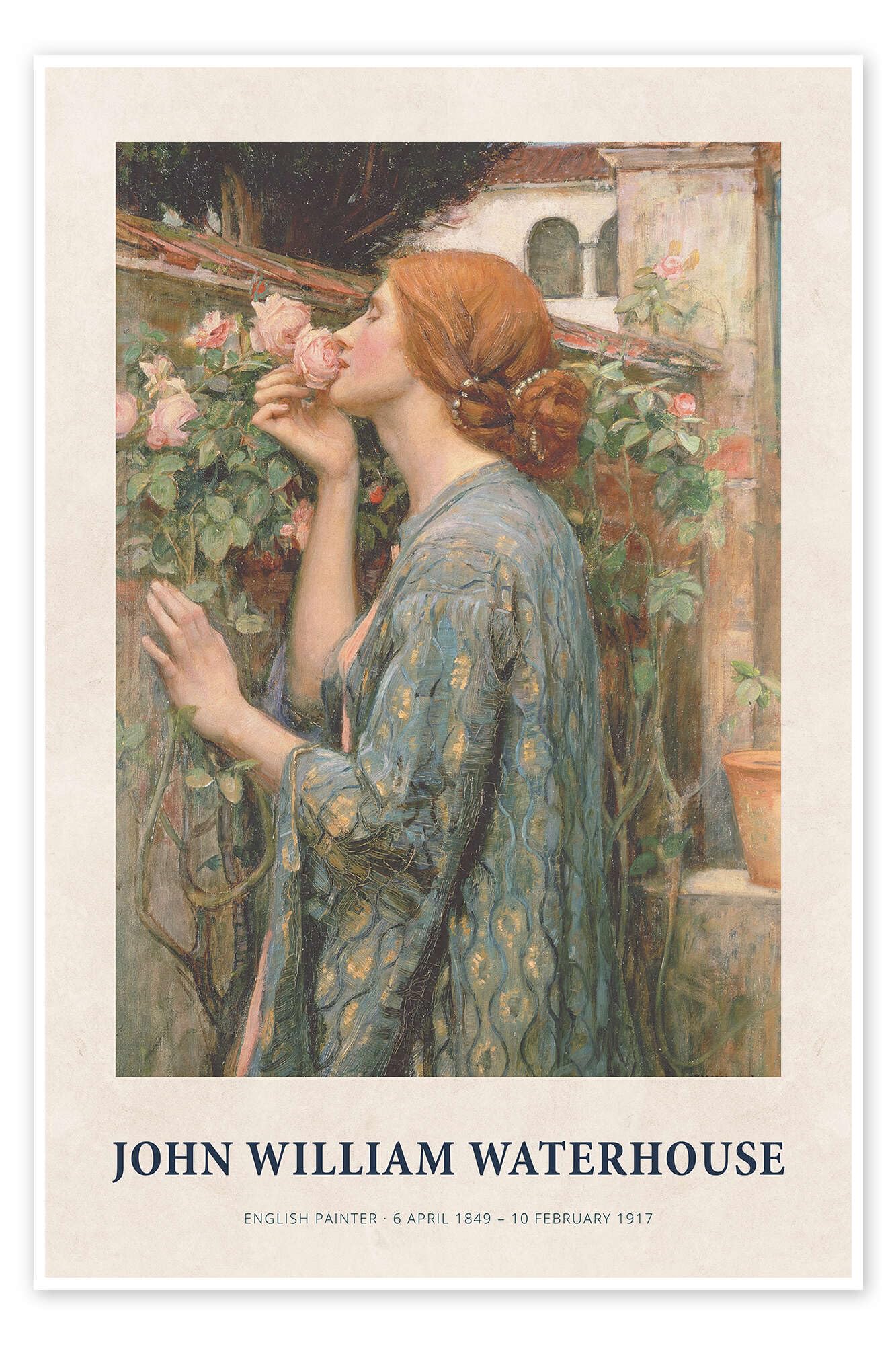 Posterlounge The Soul of the Rose, 1903 Poster | 90 x 130 cm di John William Waterhouse Quadri Decorazione per pareti