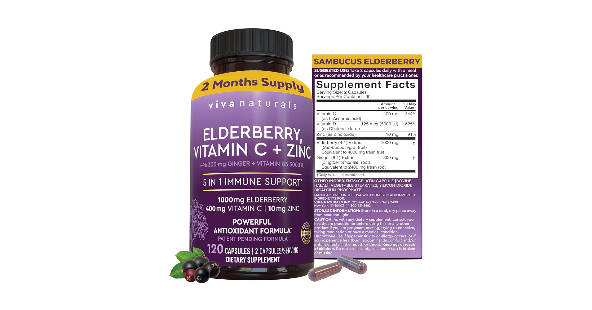 Elderberry Immune Support - Image 1