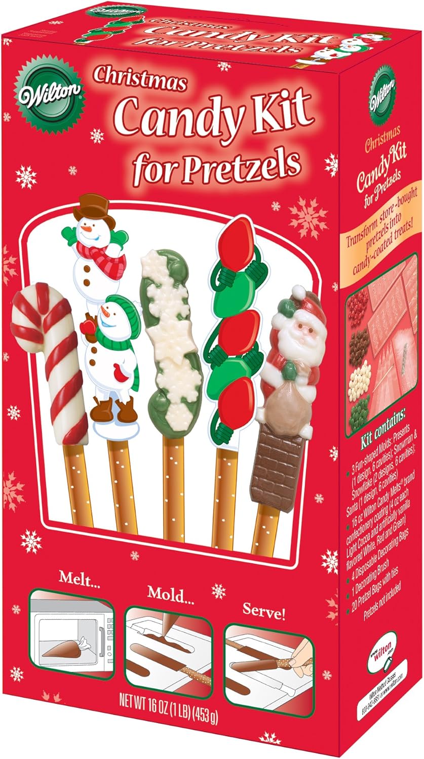Wilton Christmas Candy Kit for Pretzels Home & Kitchen